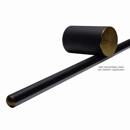 B&B Modern Black & Gold LED Wall Light