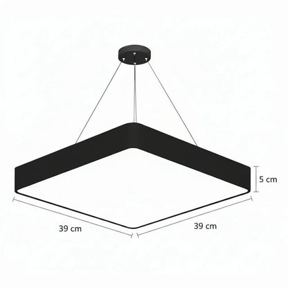 B&B LumoSquare Modern Square LED Ceiling Light