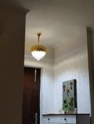 Elegance Sparkle Chandelier – Cascading Crystals & Metal