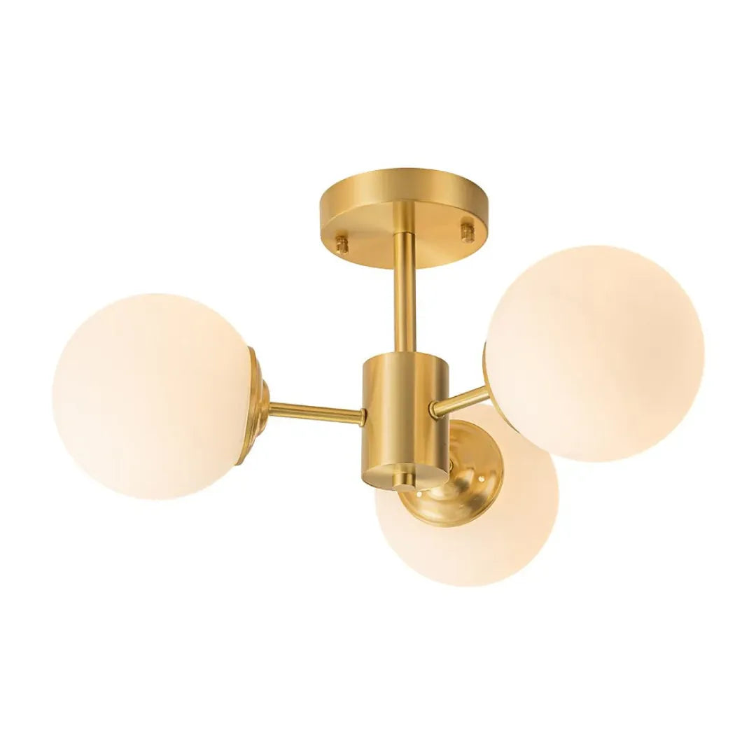 B&B 3 Globe Hanging Lights