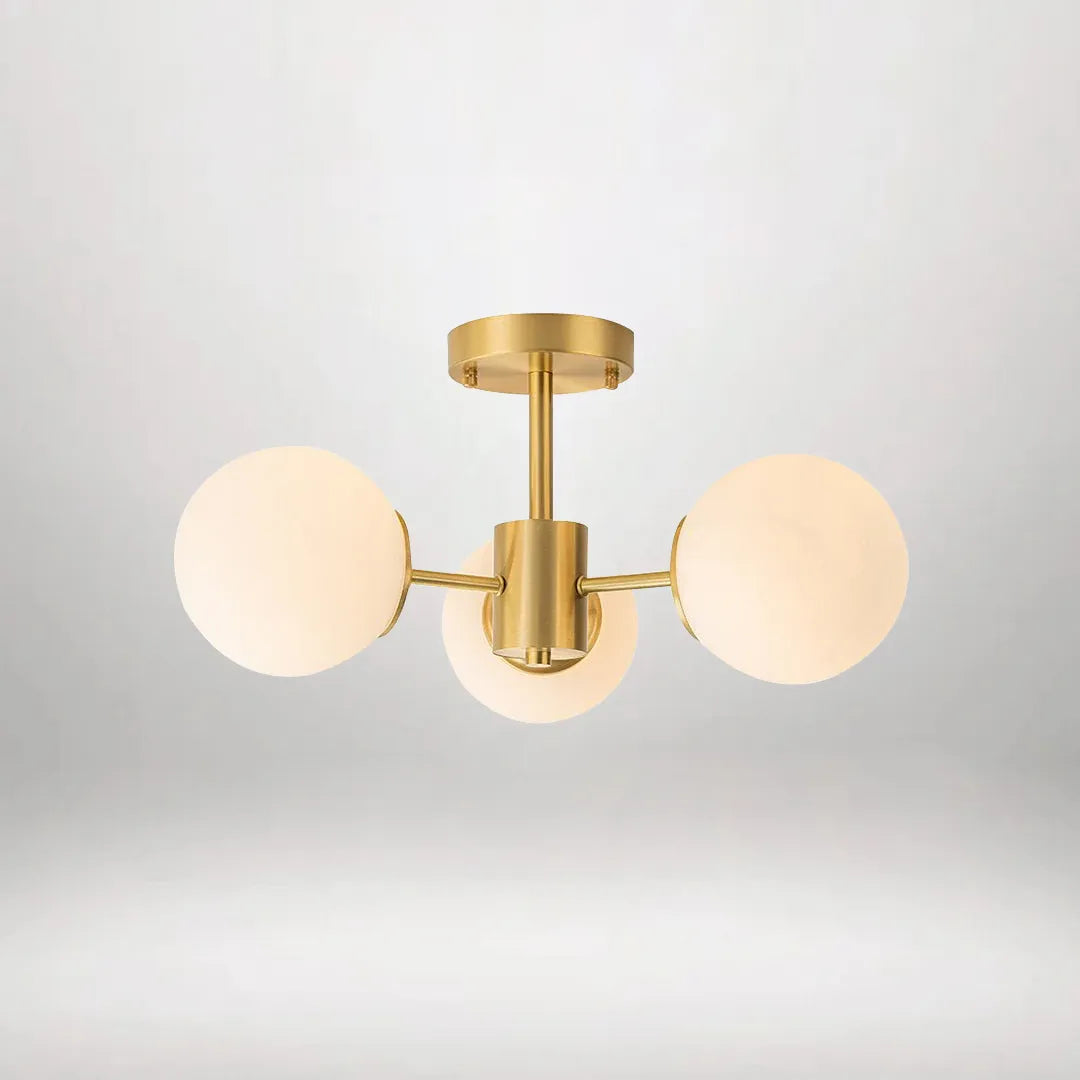 B&B 3 Globe Hanging Lights