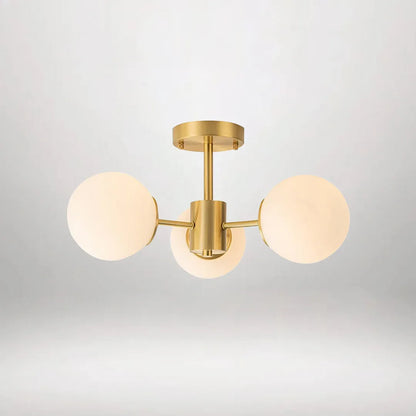 B&B 3 Globe Hanging Lights - Bliss and Birch