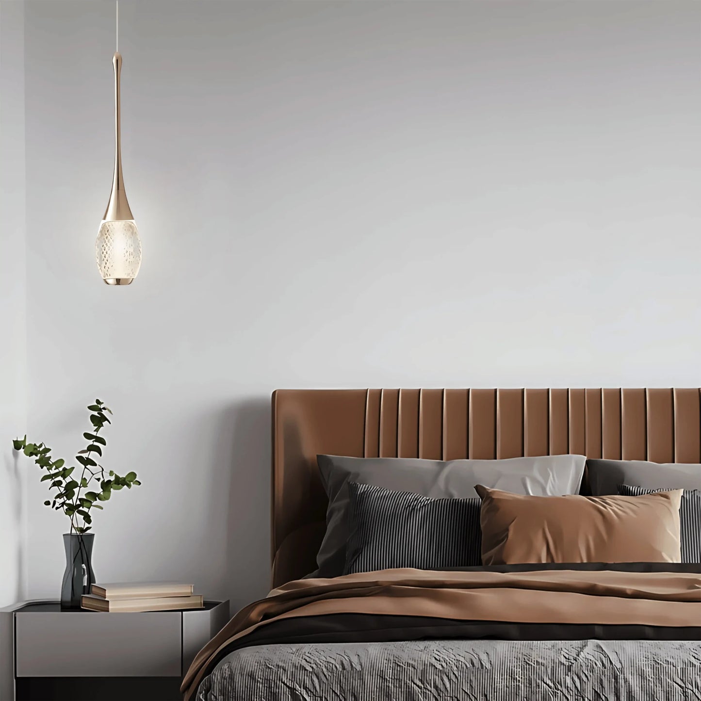 B&B Teardrop Pendant Hanging Light