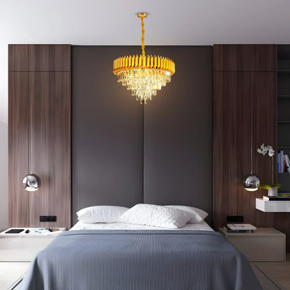 B&B Golden Glow Chandelier