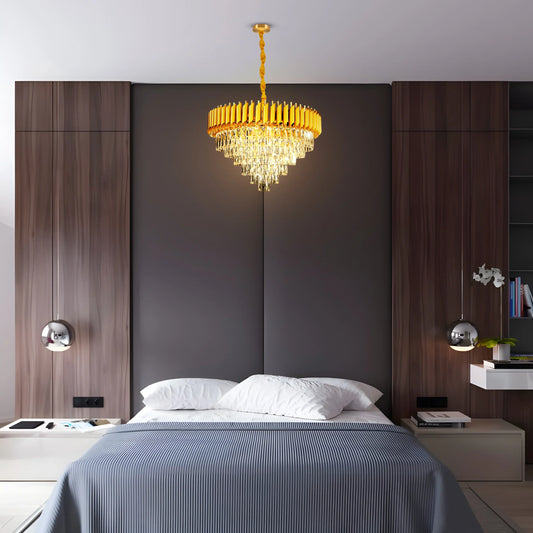 B&B Golden Glow Chandelier