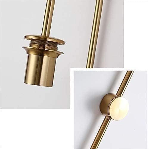 B&B Tall Designer Wall Lamp with Colored Glass Tube