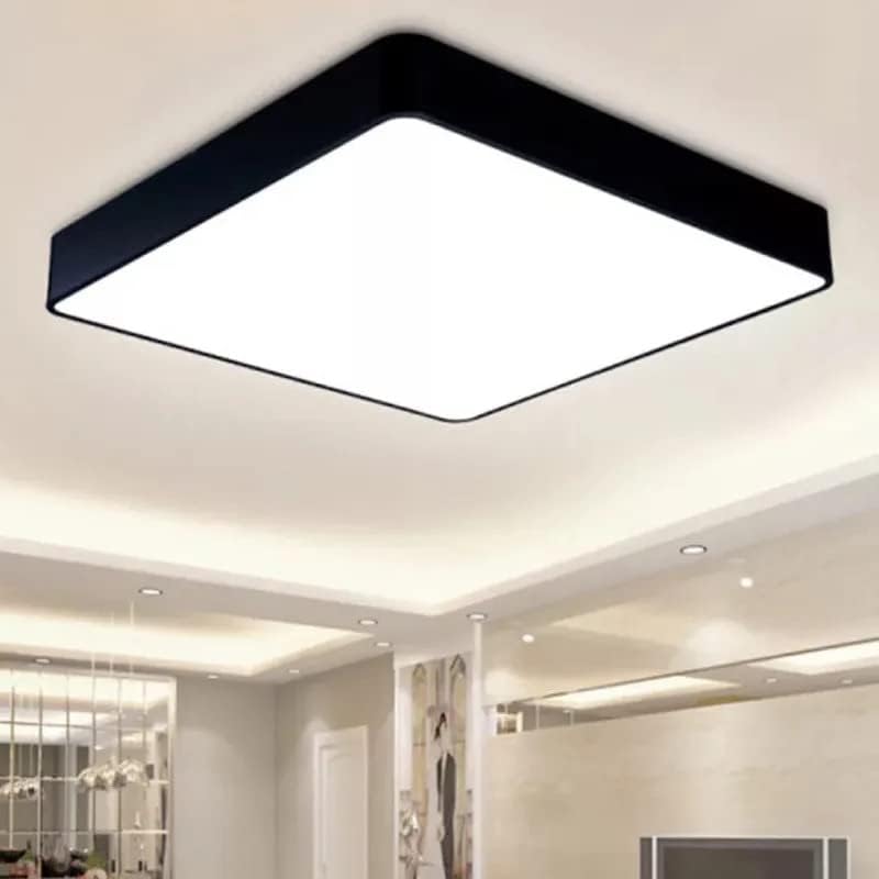 B&B LumoSquare Modern Square LED Ceiling Light