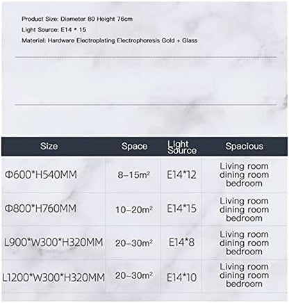 Glam Frost Gold Chandelier – 800 mm Frosted Glass Luxury