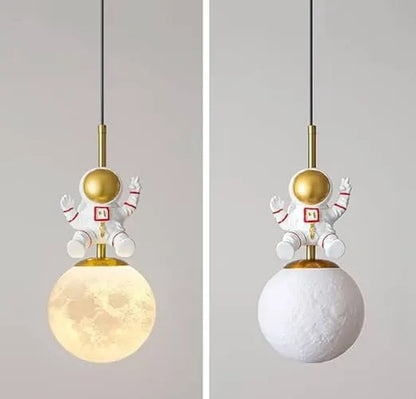 B&B Cosmic Explorer Moon Lamp