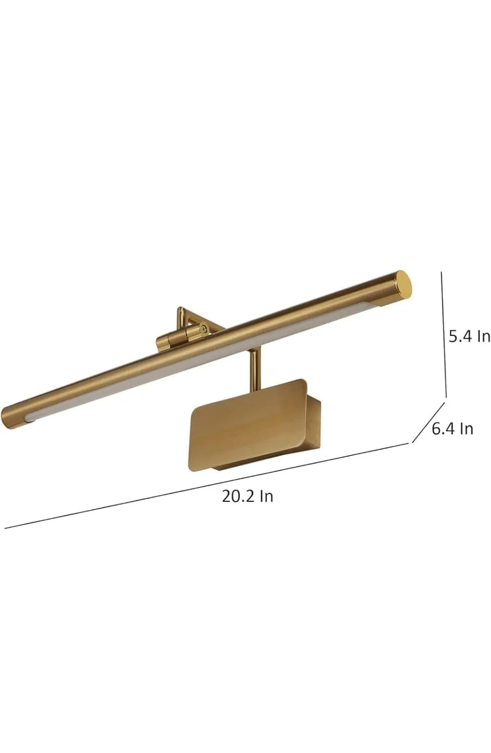 B&B Modern Golden LED Picture & Mirror Light