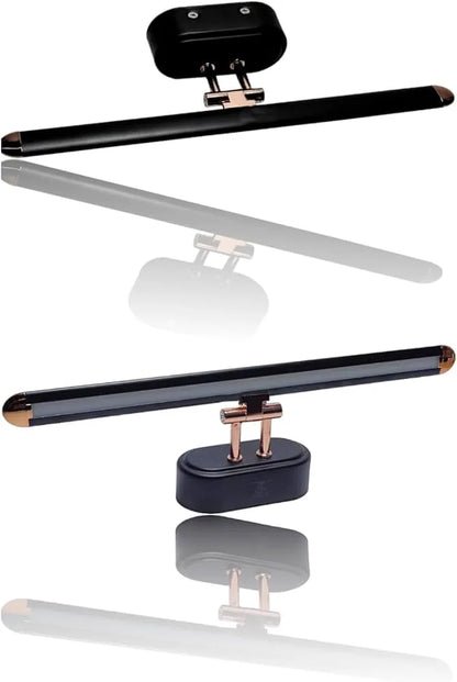 B&B Modern Black LED Wall Light with Copper Accents - Bliss and Birch