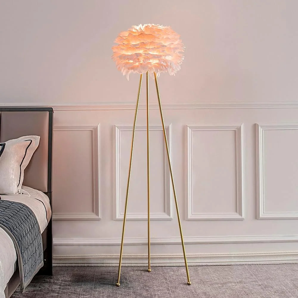 B&B Feather Floor Lamp