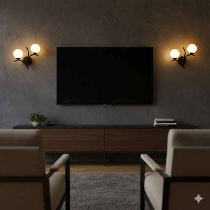 B&B ShadowGlow Sconces Wall Lamp - Including Bulbs (Pack of 4)