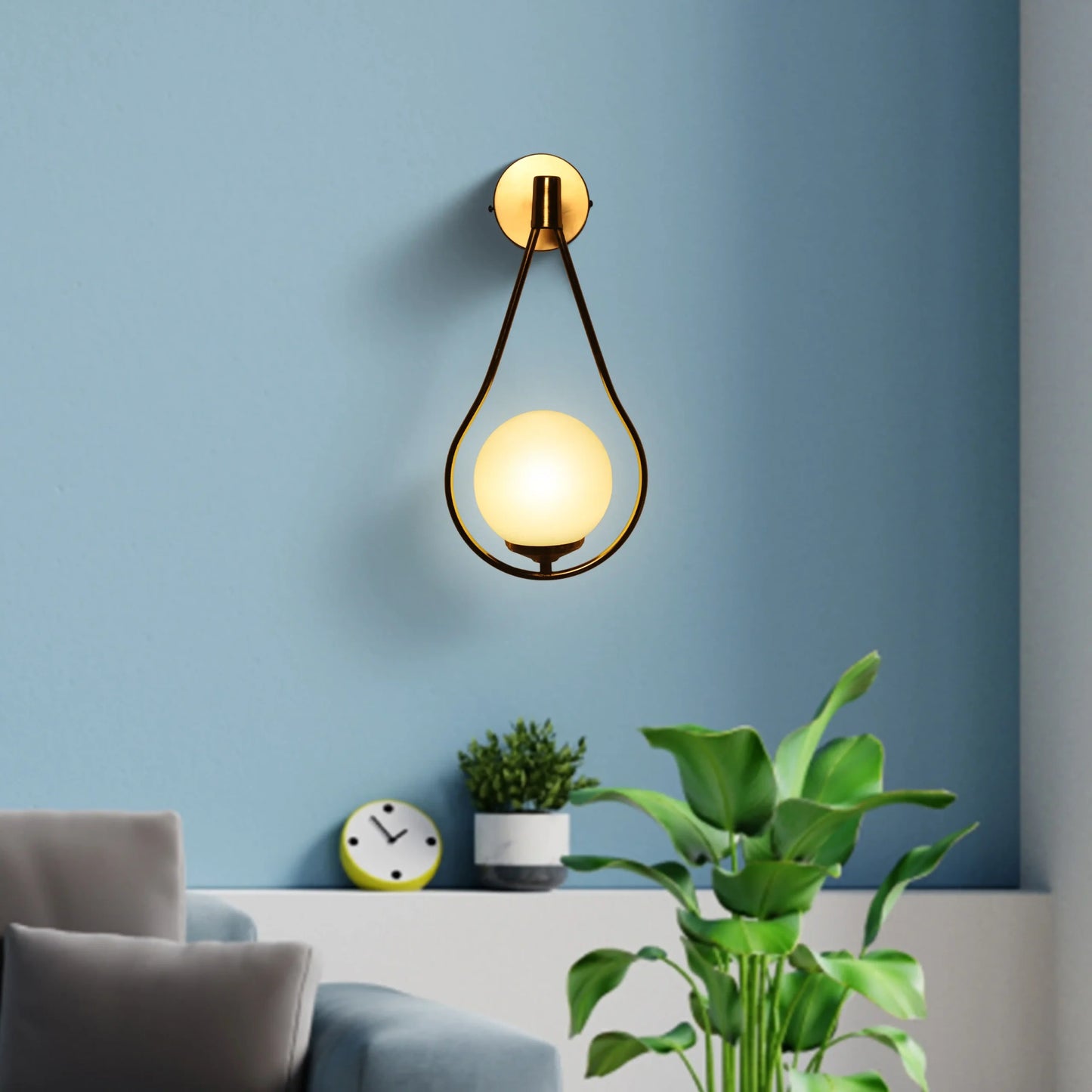B&B Globe Shape Sconce Wall Lamp