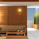 B&B Radiant Glass Sphere Wall Lamp