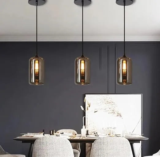 B&B Clear Glass Pendant Hanging Light