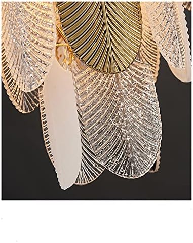 Glam Frost Gold Chandelier – 800 mm Frosted Glass Luxury