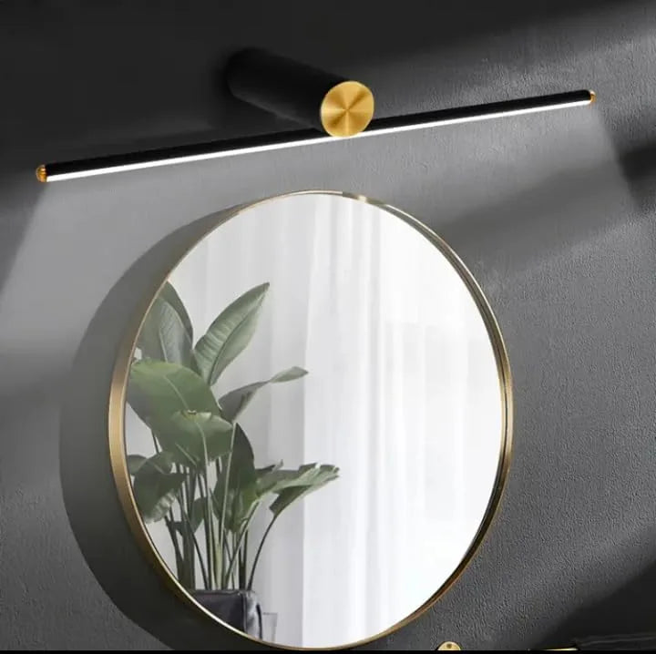 B&B Modern Black & Gold LED Wall Light