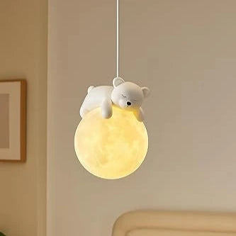 B&B Polar Dreams Moon Lamp (Pack of 2)