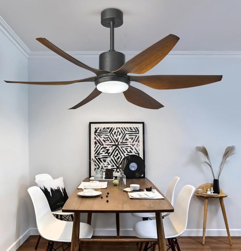 SkyLume Modern LED Fan – 54‑Inch Aerodynamic Blades