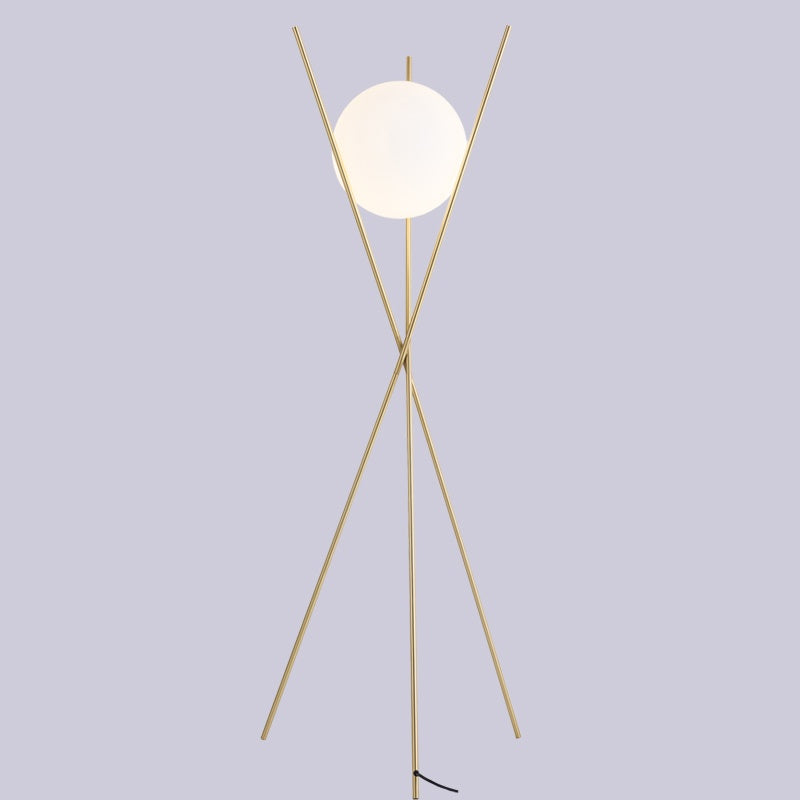 B&B Tripod metal floor lamps