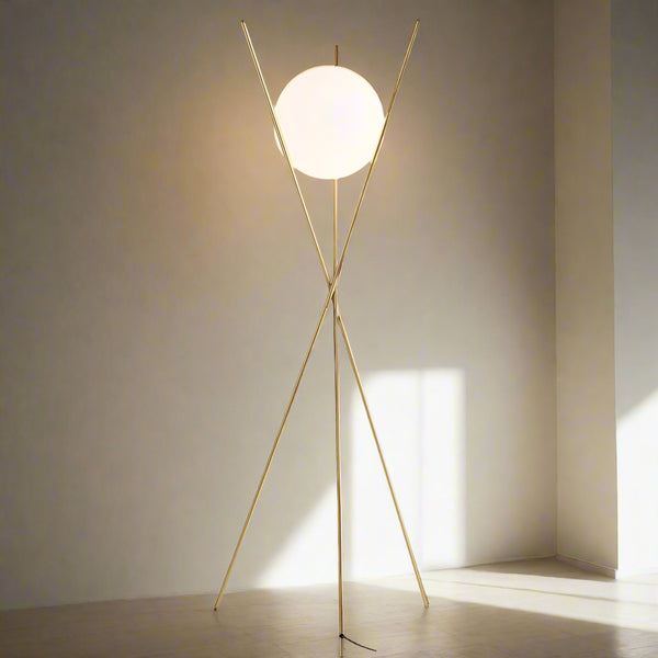 B&B Tripod metal floor lamps