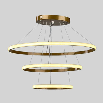 B&B 3 Rings Ceiling Hanging Chandelier