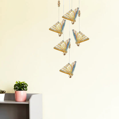 B&B Butterfly of Paradise Hanging Light - Bliss and Birch