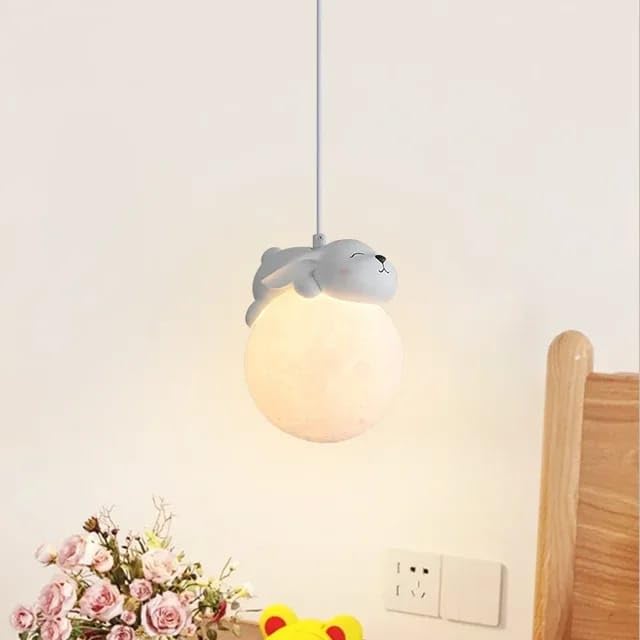 Moonlit Bunny Nap Lamp (Set of 2)
