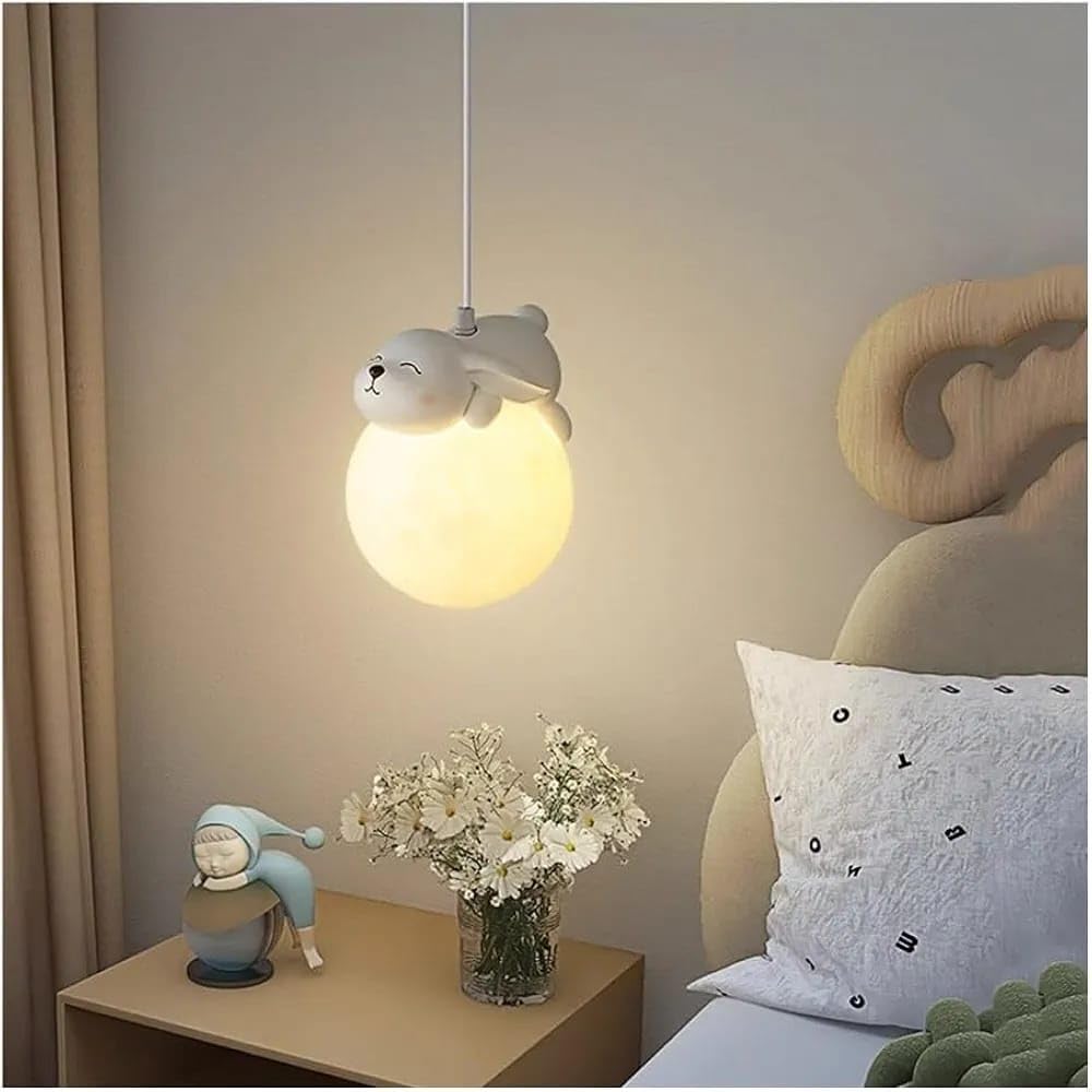 Moonlit Bunny Nap Lamp (Set of 2)