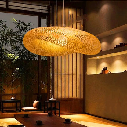 B&B Handwoven Modern Artistic Hanging Lamp (Pack of 2)