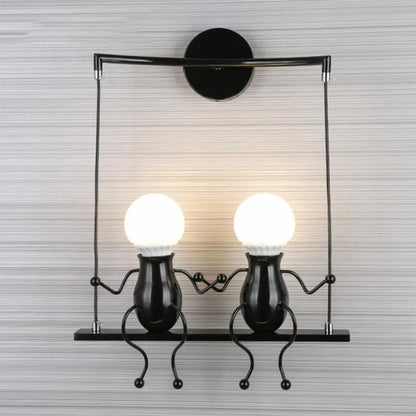 B&B Creative Couple Wall Light - Bliss and Birch