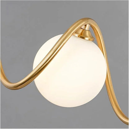 Modern Sputnik Glass Chandelier