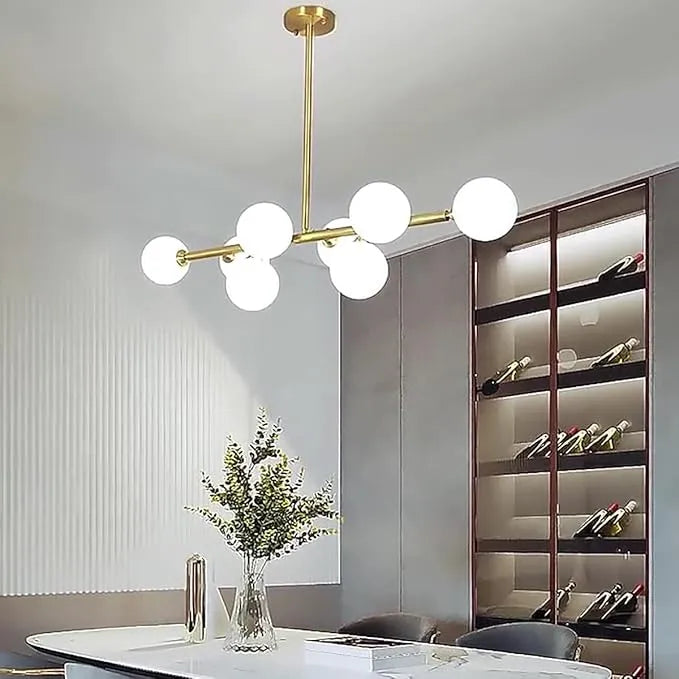 B&B Glass Modern Design Hanging Light