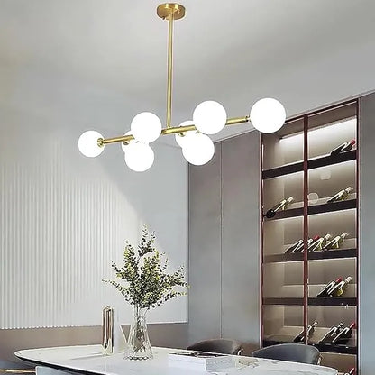 B&B Glass Modern Design Hanging Light - Bliss and Birch