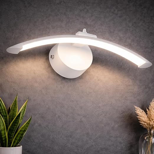 B&B Contemporary Curved LED Wall Light - Bliss and Birch