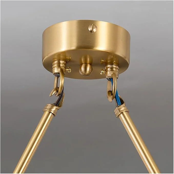 Modern Sputnik Glass Chandelier
