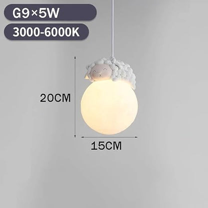 Dreamy Sheep Moon Lamp (Set of 2)