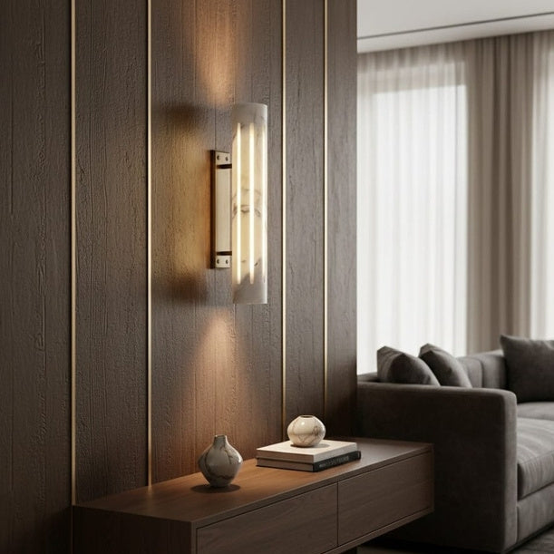 Cylo Marble Wall Lamp - Bliss and Birch