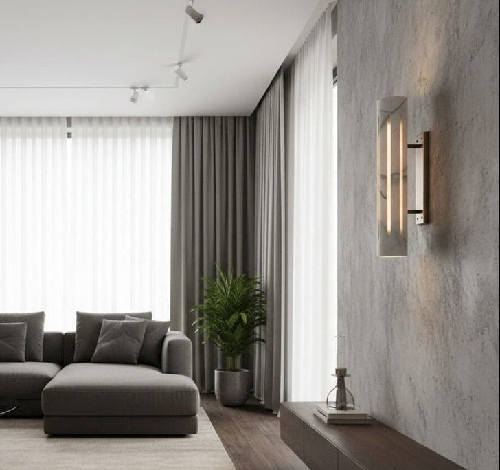 Cylo Marble Wall Lamp - Bliss and Birch