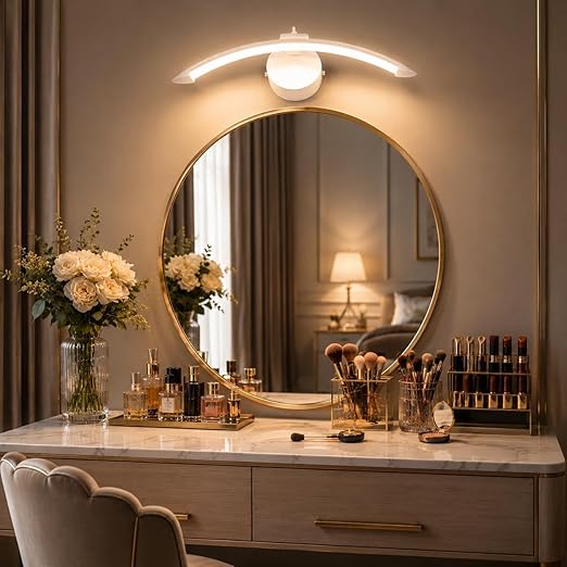 B&B Contemporary Curved LED Wall Light - Bliss and Birch