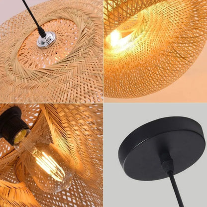 B&B Handwoven Modern Artistic Hanging Lamp (Pack of 2)