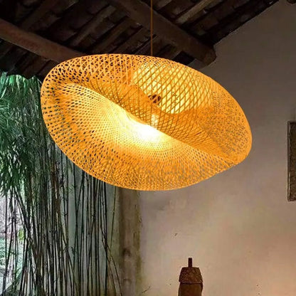 B&B Handwoven Modern Artistic Hanging Lamp (Pack of 2)