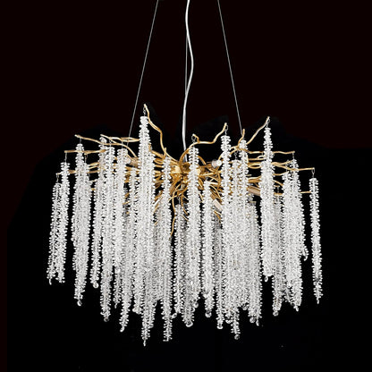 Majestic Layered Crystal Chandelier – Grand C‑Series