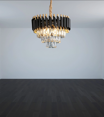 B&B LuxeGlow Crystal Chandelier - Bliss and Birch