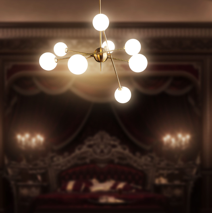B&B OctGlow Chandelier