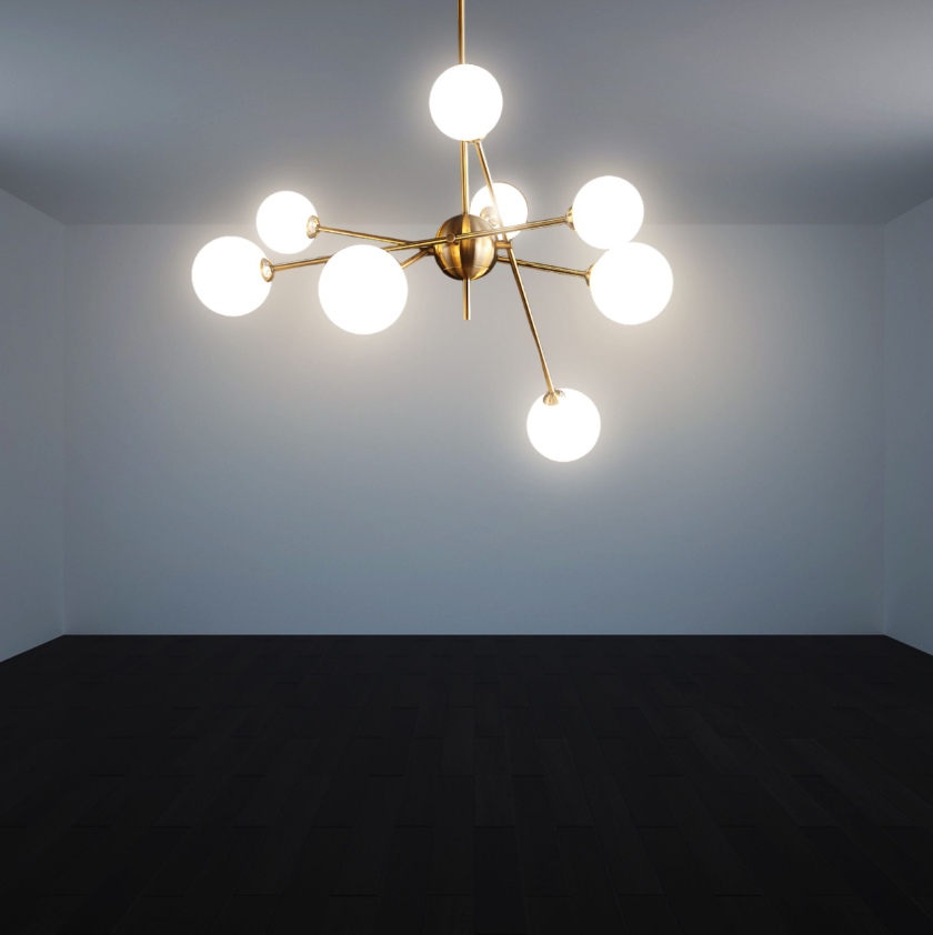 B&B OctGlow Chandelier