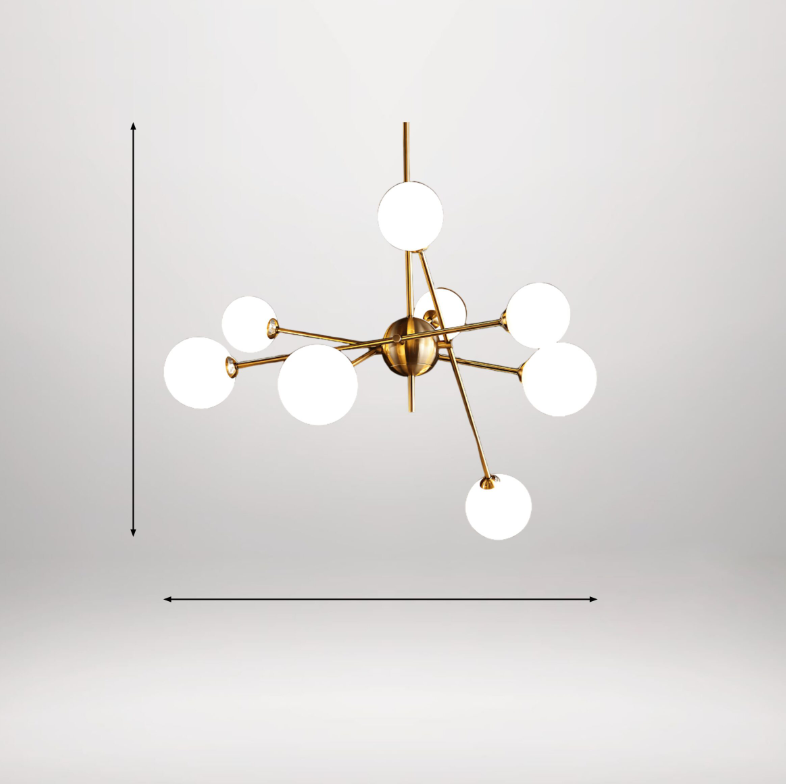 B&B OctGlow Chandelier