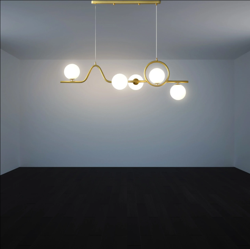 B&B Ivory Elegance Chandelier