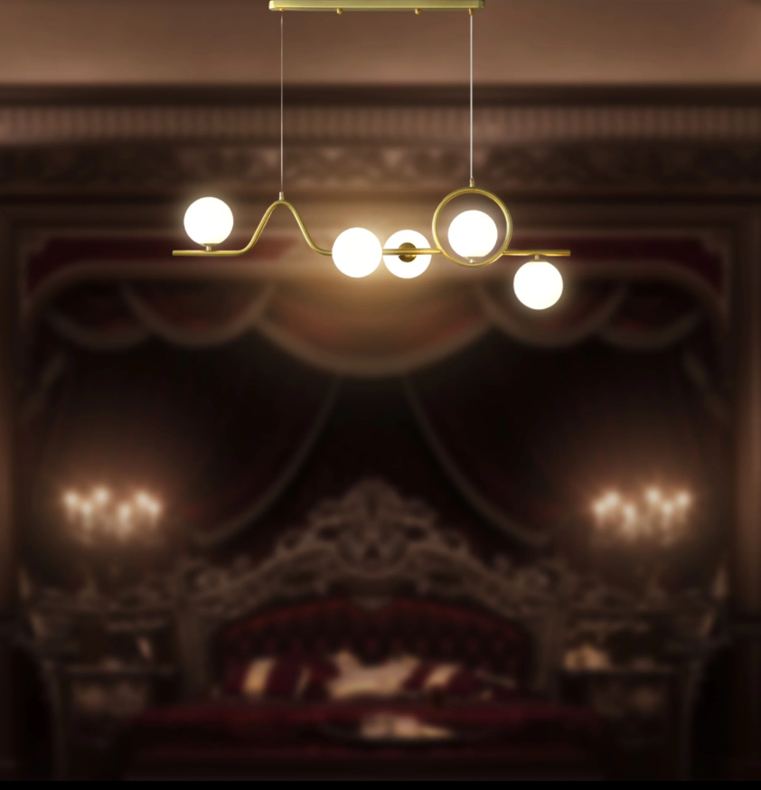 B&B Ivory Elegance Chandelier